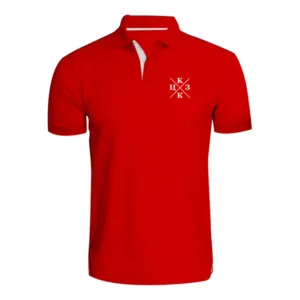 Majica Polo M-RED-3XL