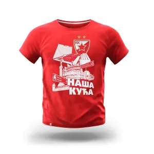 Majica Naša Kuæa-Red-2XL